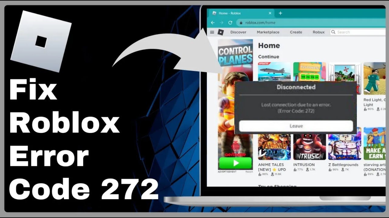 Roblox Error Code 272: How to Fix