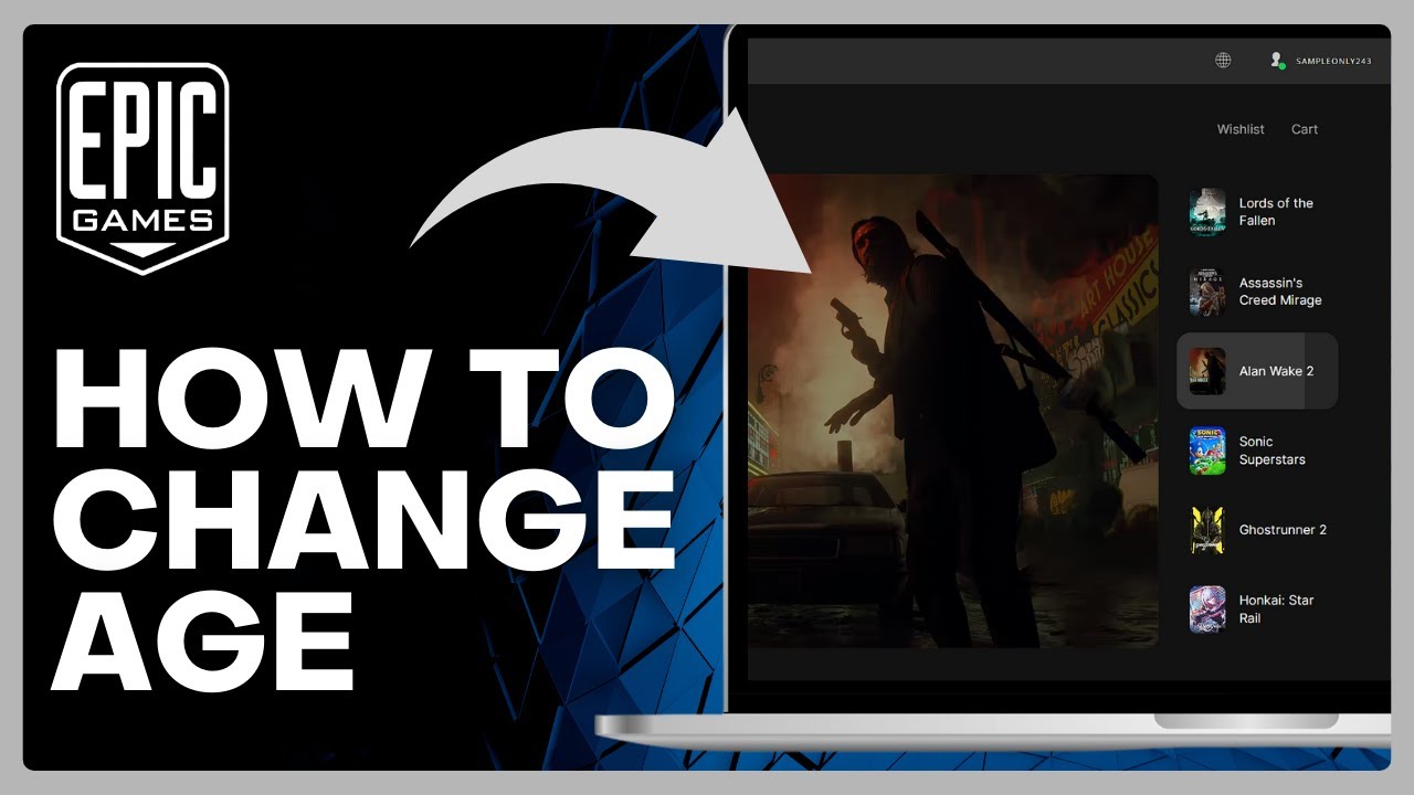 How to Change Age on Epic Games (Easy Way)