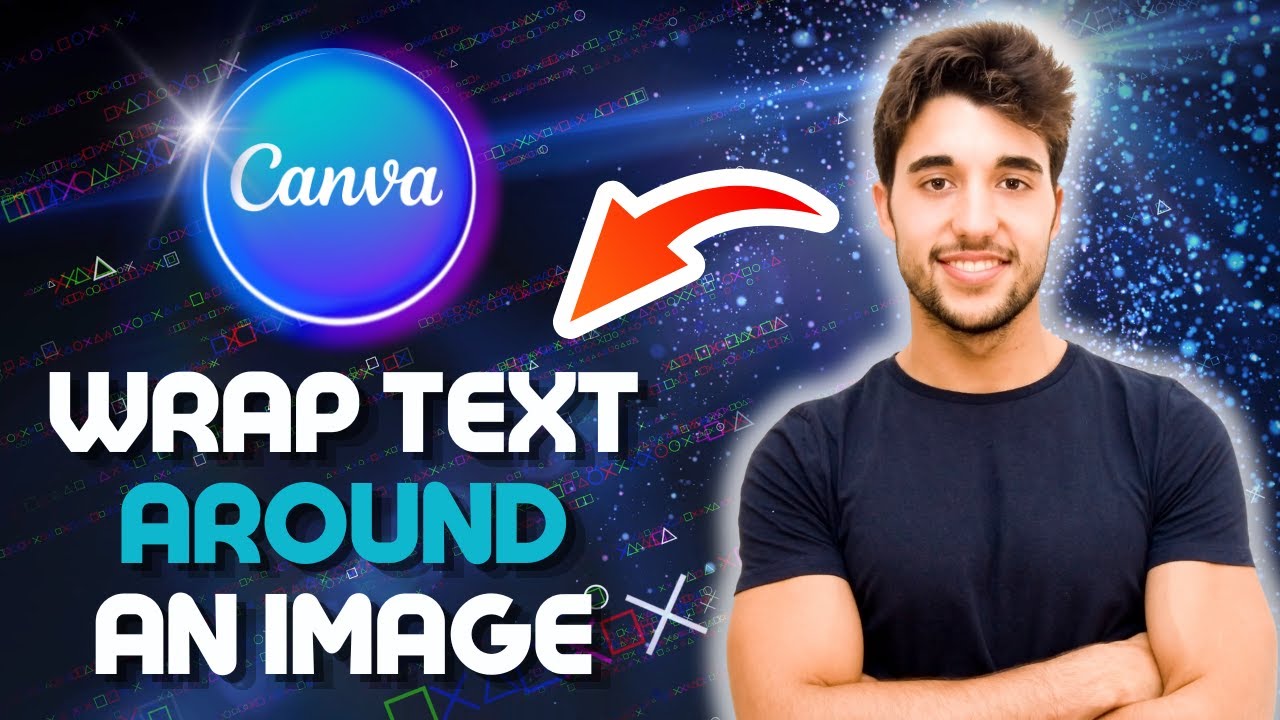 How to Wrap Text Around an Image in Canva Tutorial for Beginners