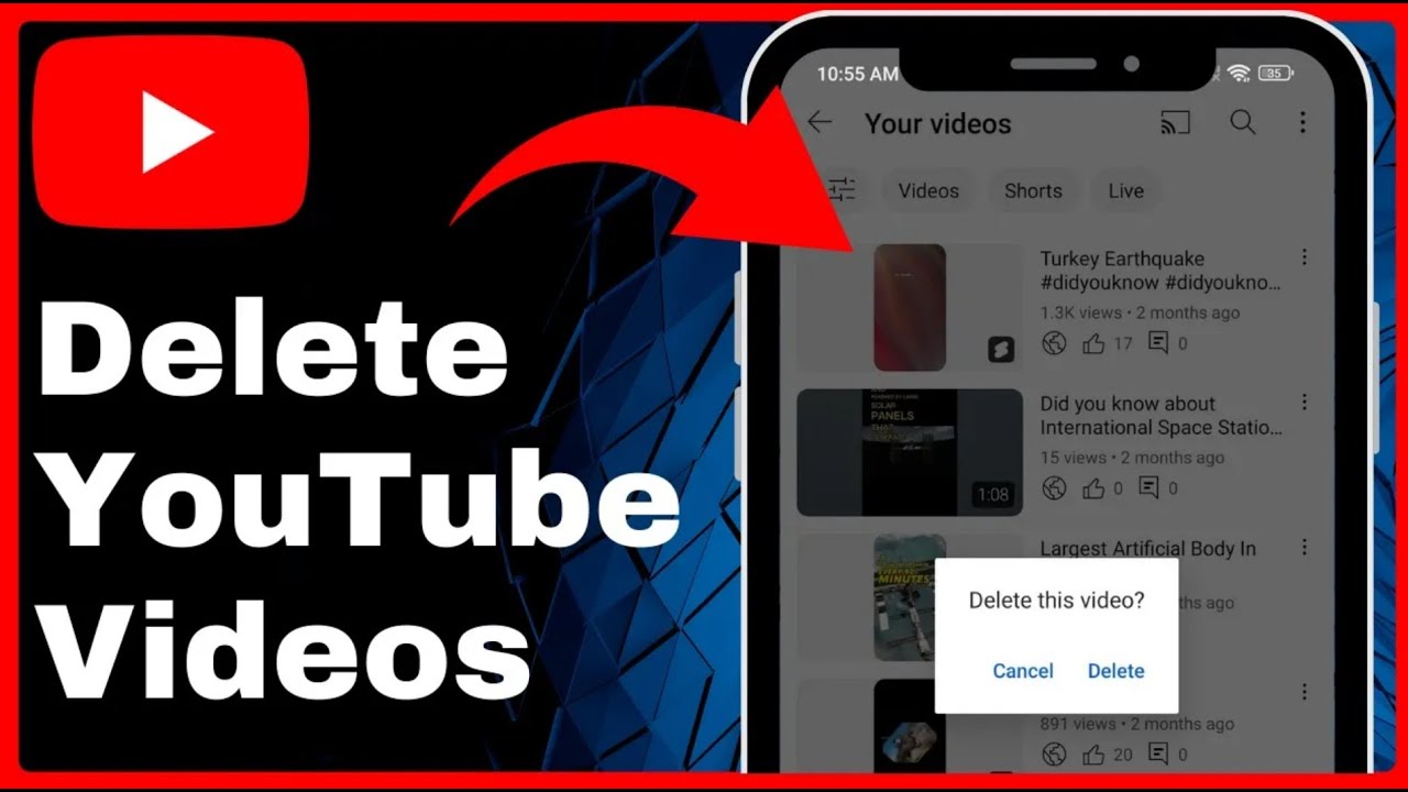 How to Delete Youtube Videos 2025