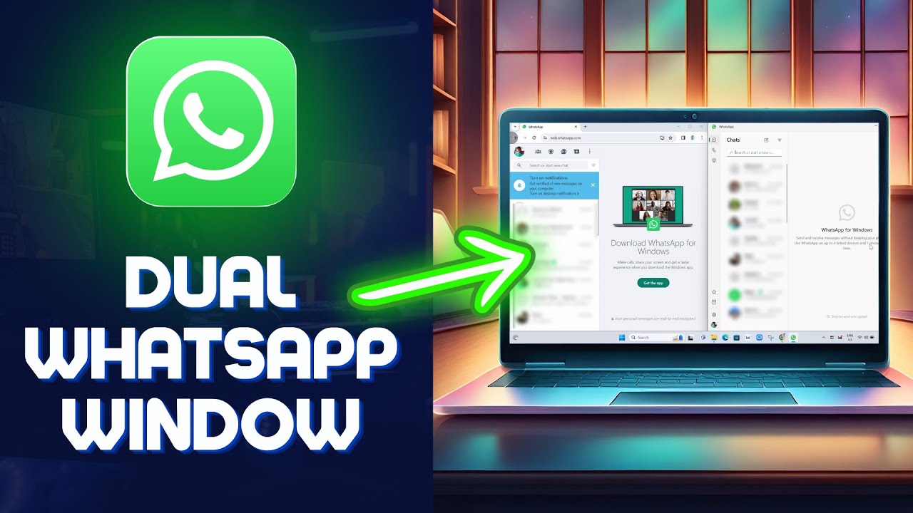 How to Use Two Whatsapp On Laptop (Dual Whatsapp Windows)