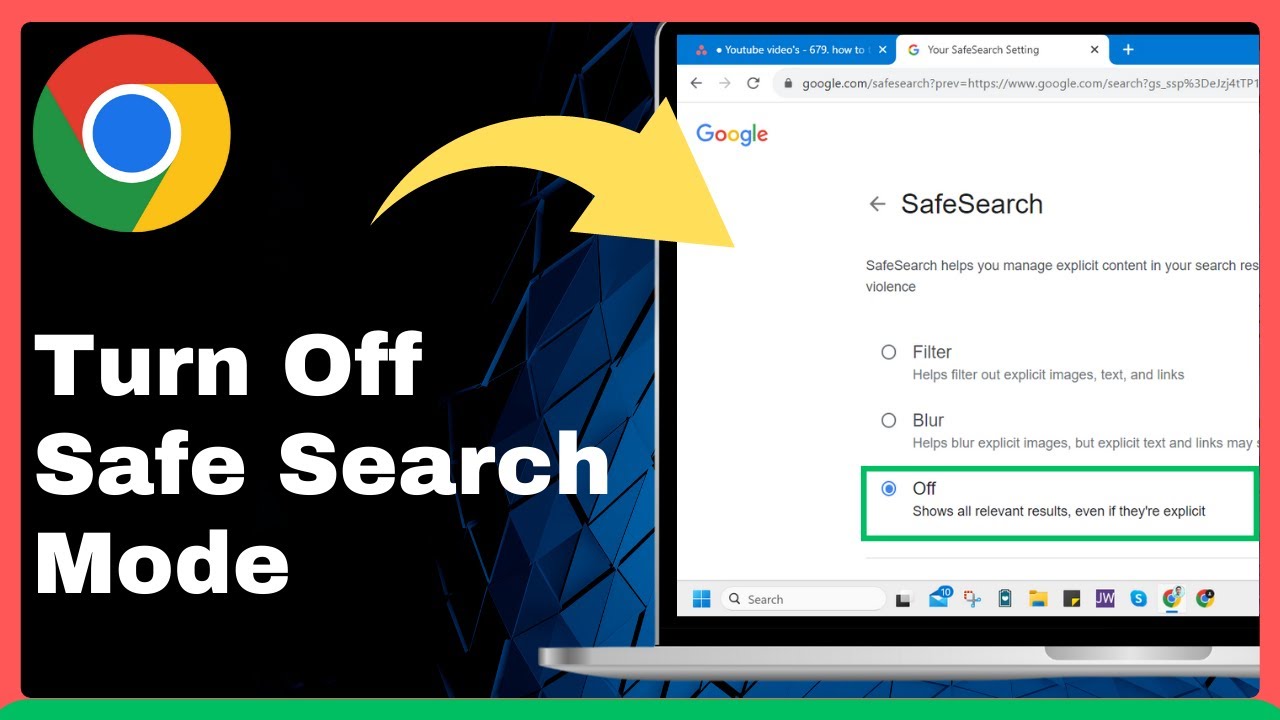 How to Disable Safe Search on Google