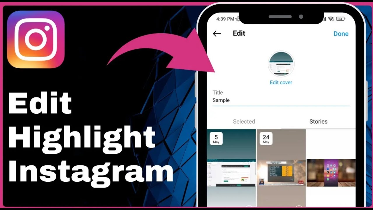How to Edit Instagram Highlights