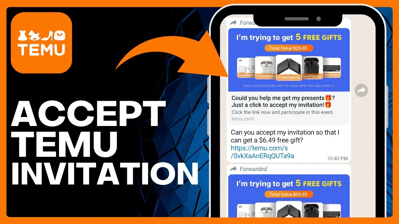 How to Accept a Temu Invitation