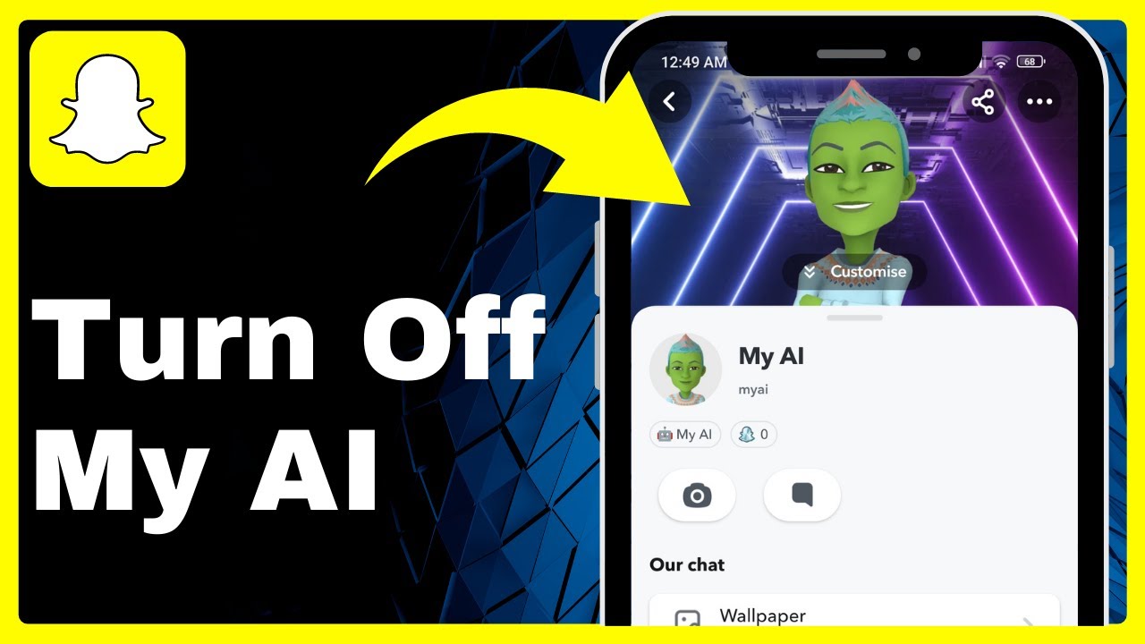 😲 How To Turn Off My AI On Snapchat!