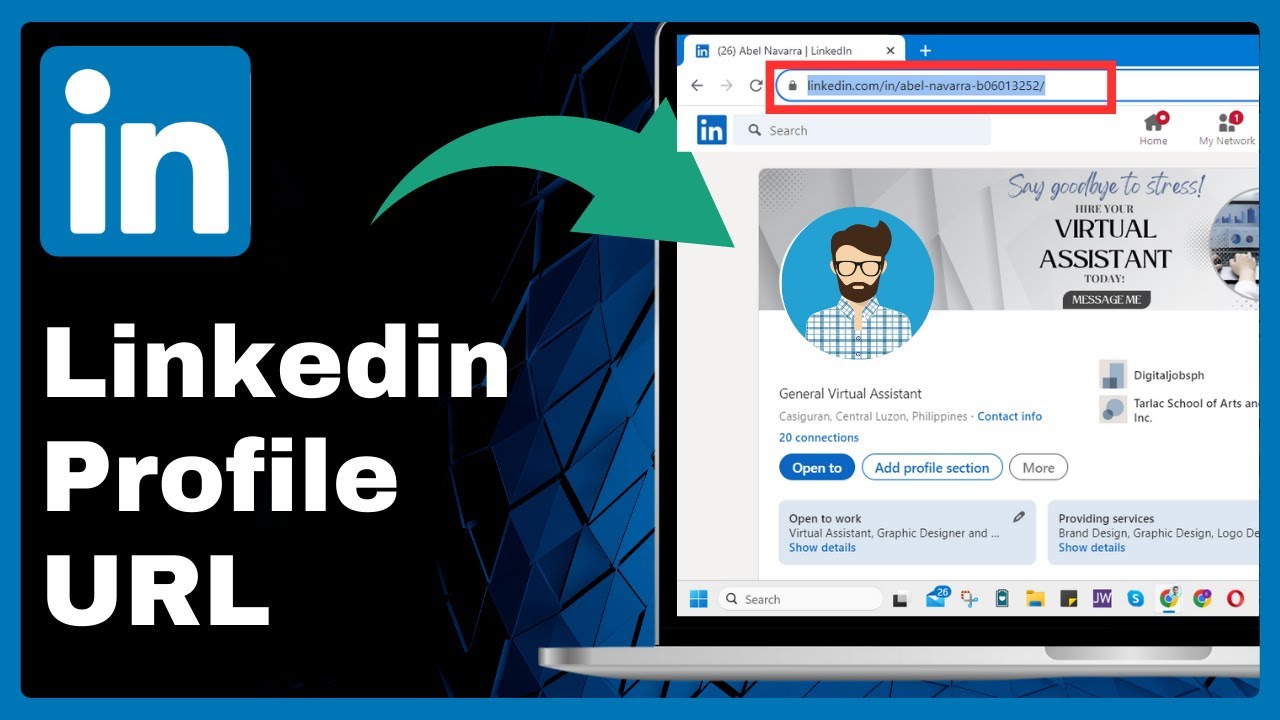 How to Find Your LinkedIn Profile URL on Laptop & PC