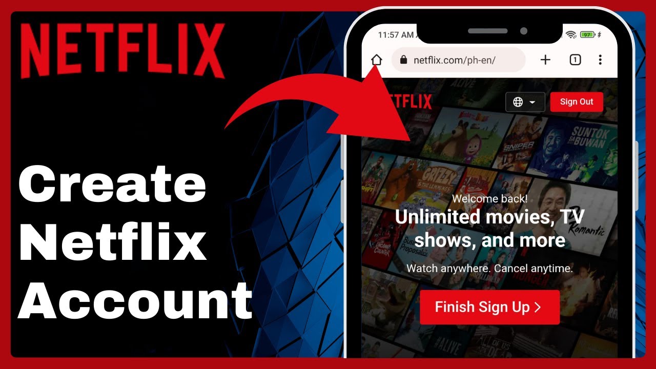 How to Create Netflix Account on Android Phone (Beginner)