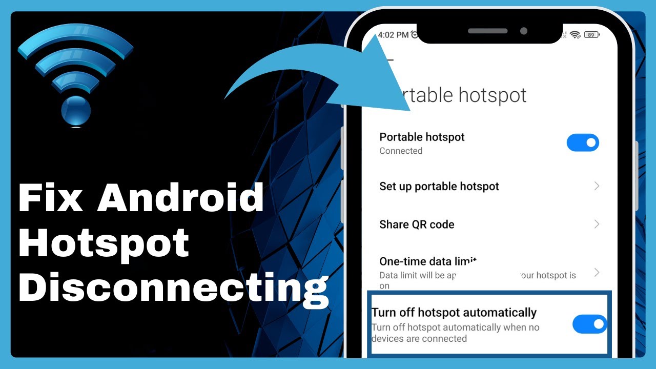 How To FIX Android Hotspot Disconnecting! (Try This)