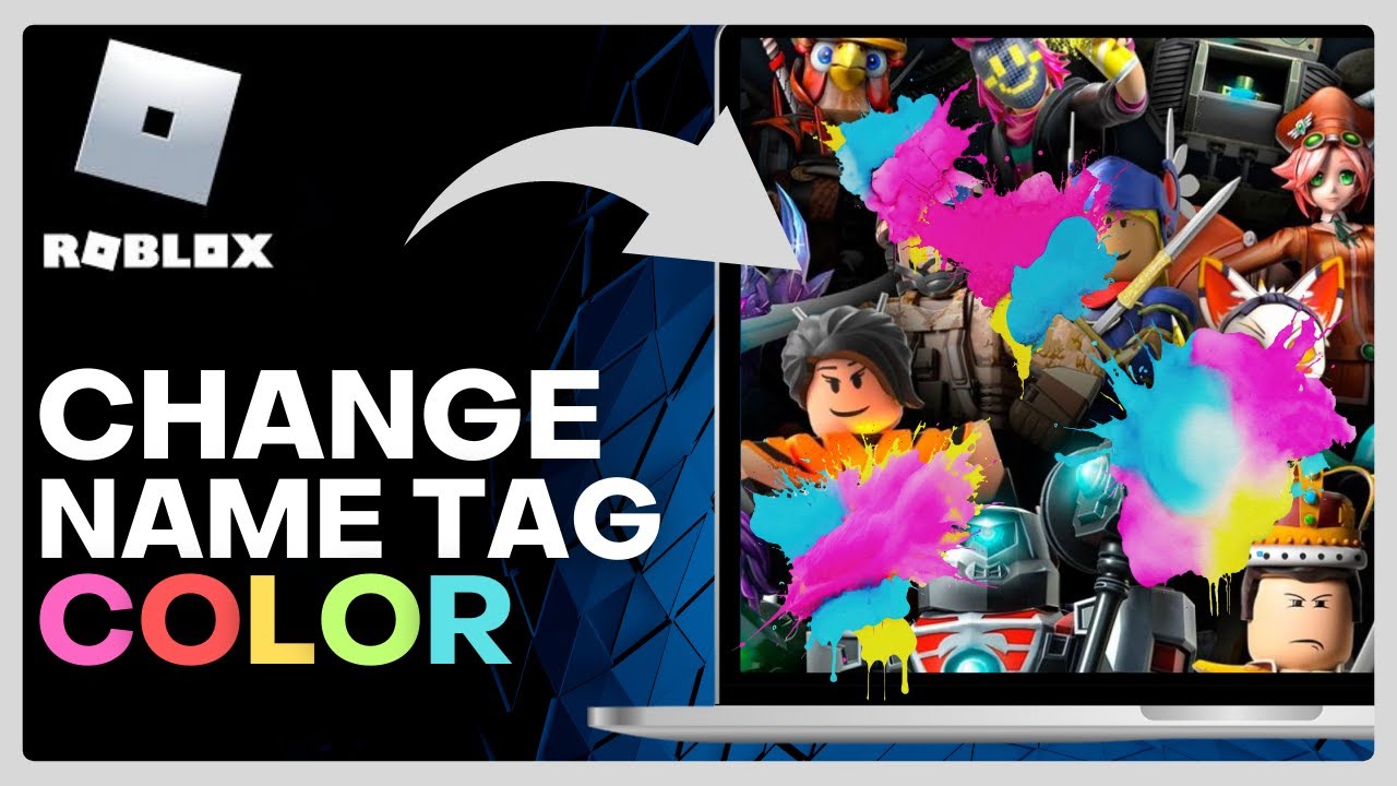 How To Change Roblox Name Tag Color (Easy Tutorial)