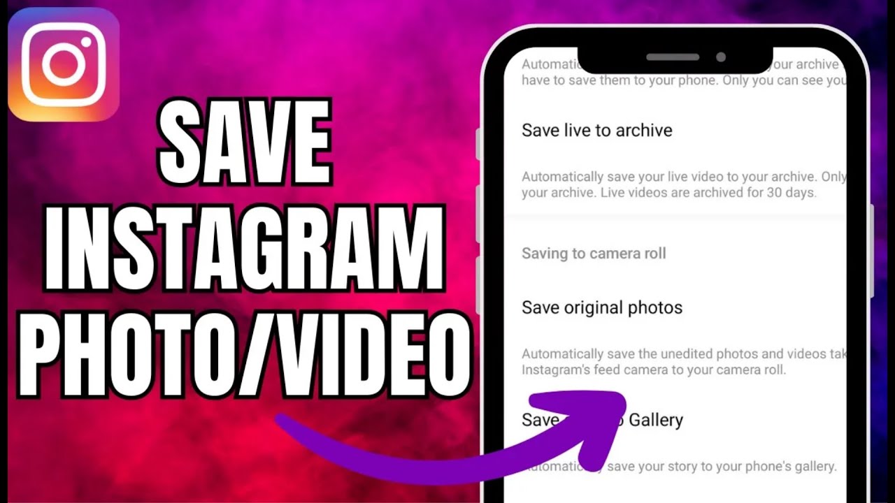 How To Save Instagram Photos And Videos In Gallery