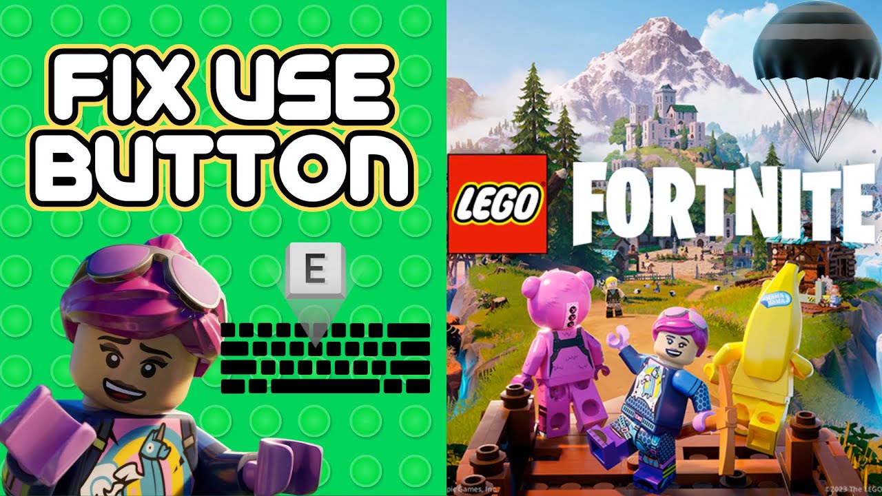 How to FiX the Use Button in Fortnite Lego (Do This Method!)
